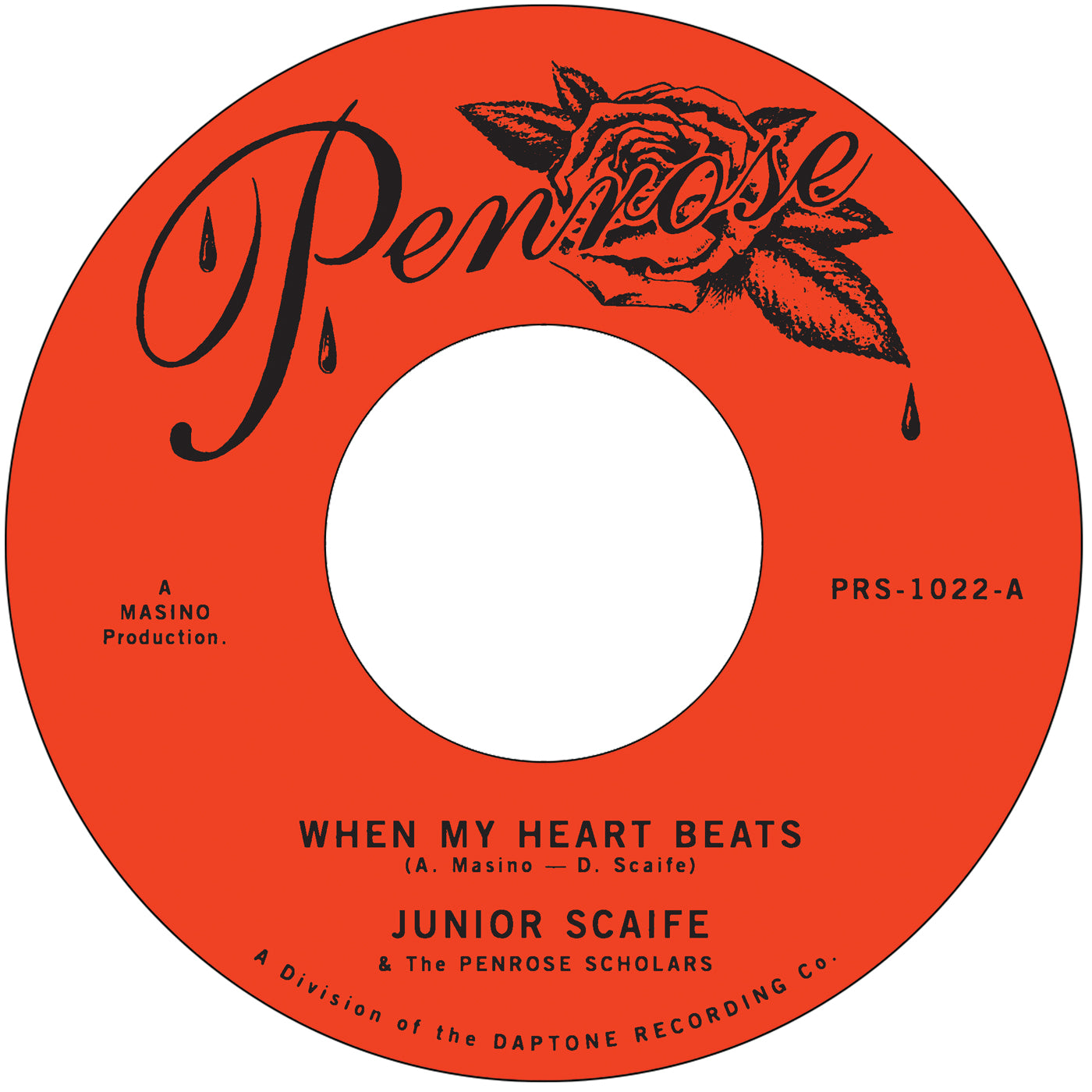 Junior Scaife "When My Heart Beats" / "Moment to Moment"