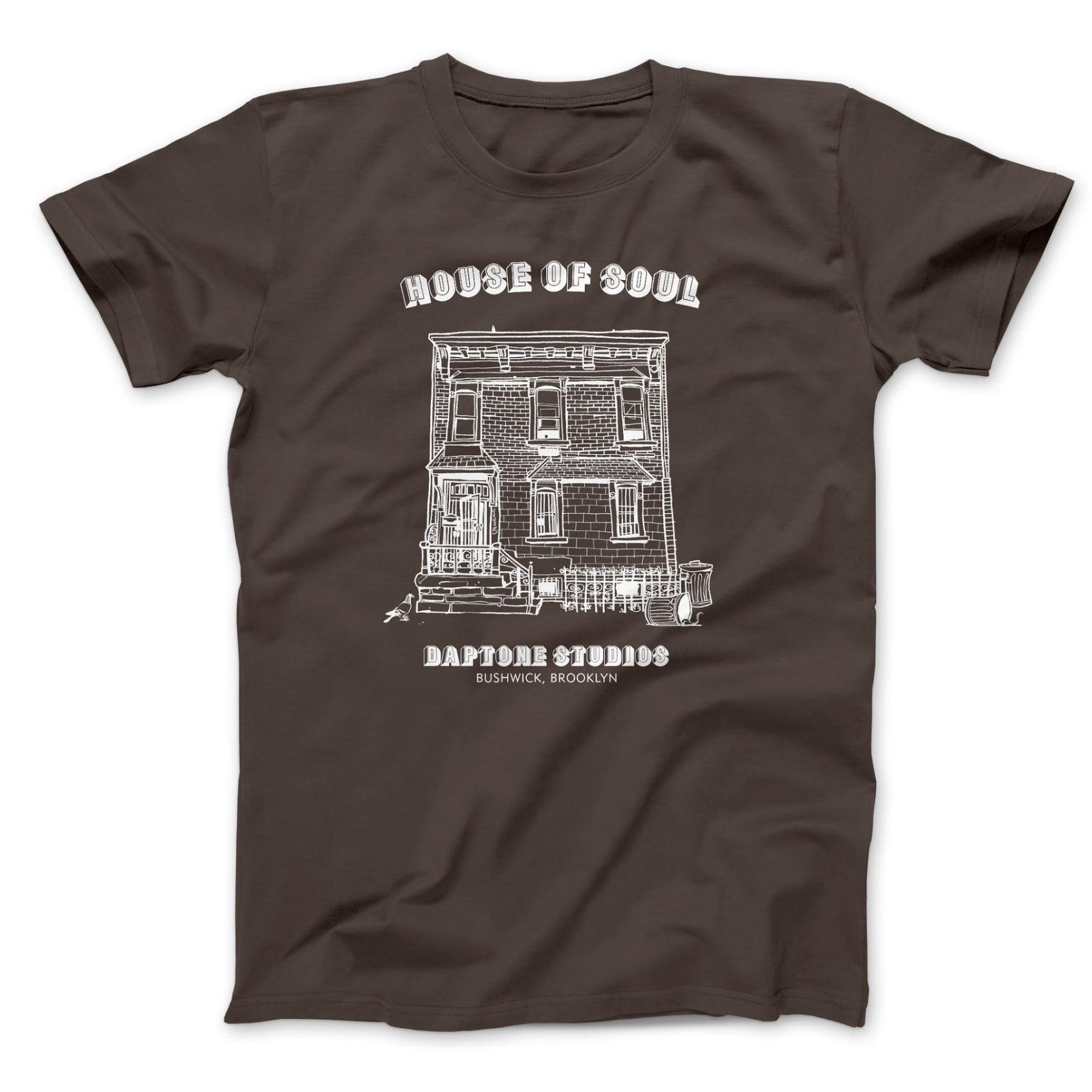 Brown House Of Soul Tee - daptonerecords