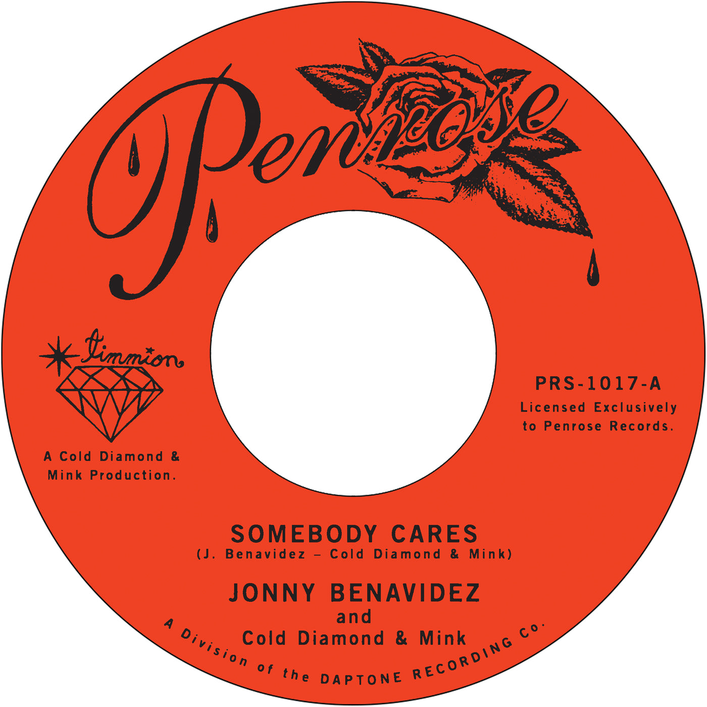 Jonny Benavidez "Somebody Cares" 45
