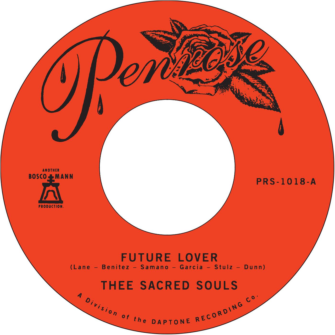 Thee Sacred Souls "Future Lover" 45