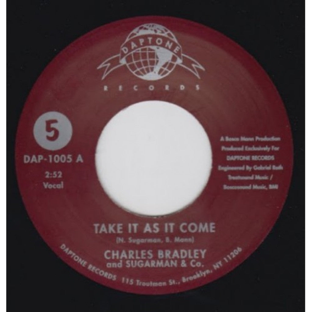 Charles Bradley and Sugarman & Co. - "Take It As It Come Pt. 1 & 2" - daptonerecords