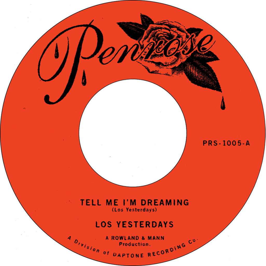 Los Yesterdays "Tell Me I'm Dreaming" 45