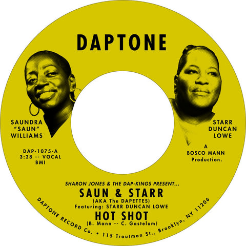 Saun & Starr "Hot Shot b/w Gonna Make Time"