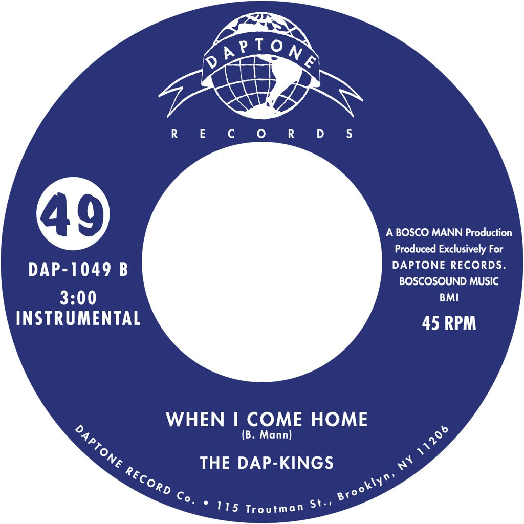 Sharon Jones & the Dap-Kings - "When I Come Home / When I Come Home (Instrumental)"