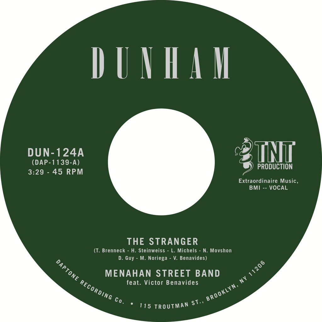 Menahan Street Band feat. Victor Benavides "The Stranger" 45