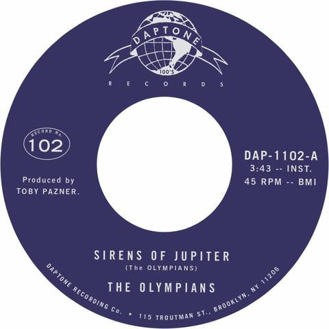 The Olympians "Sirens of Jupiter" b/w "Apollo's Mood" - daptonerecords