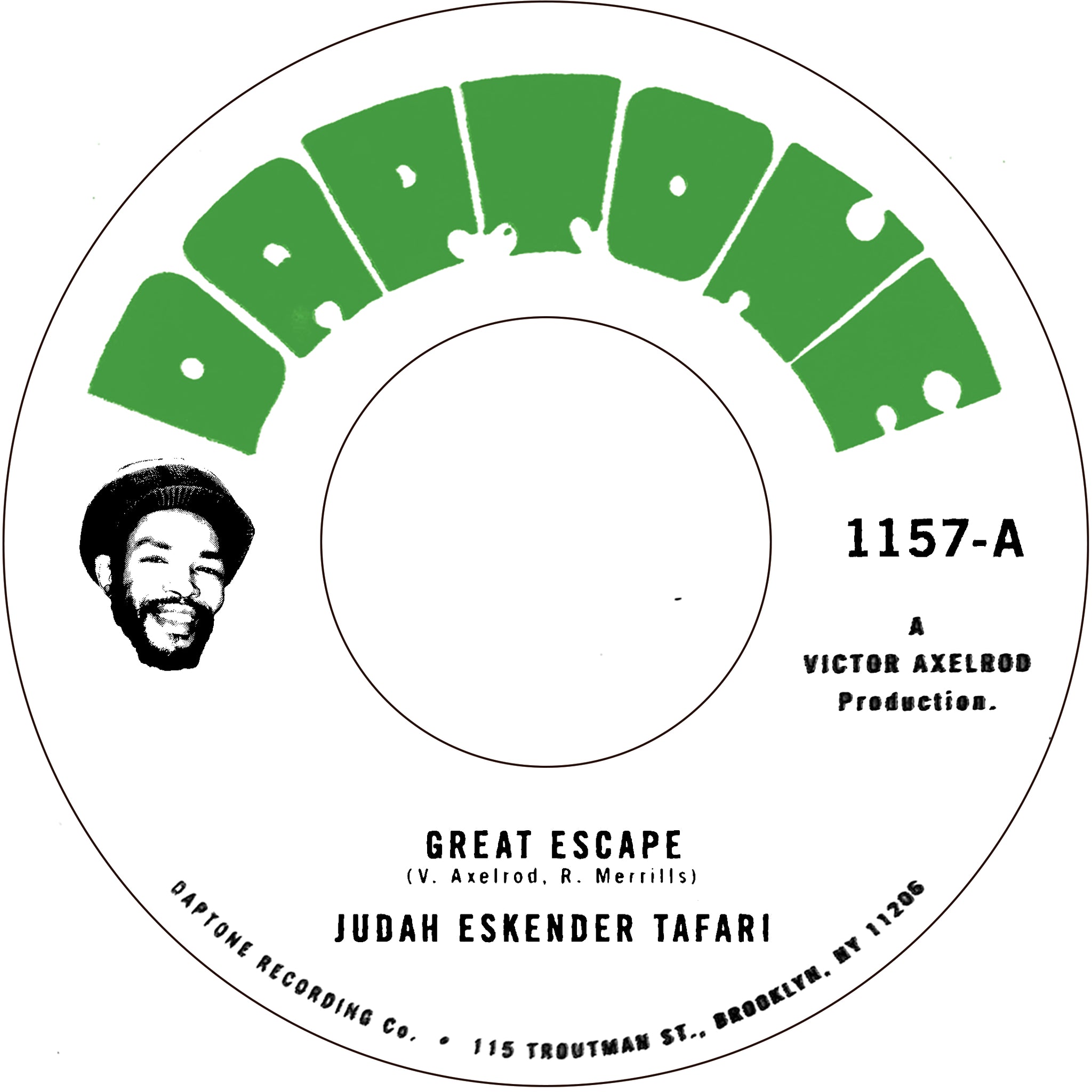 Judah Eskender Tafari "Great Escape" 45