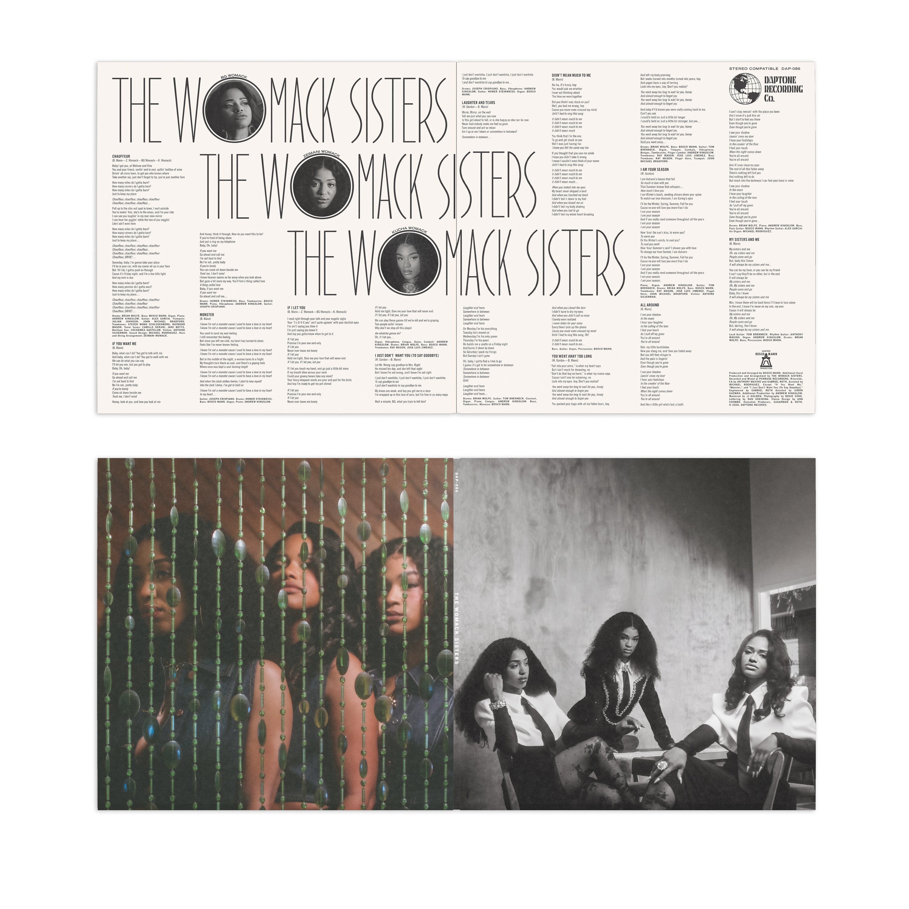 The Womack Sisters S/T Album – daptonerecords