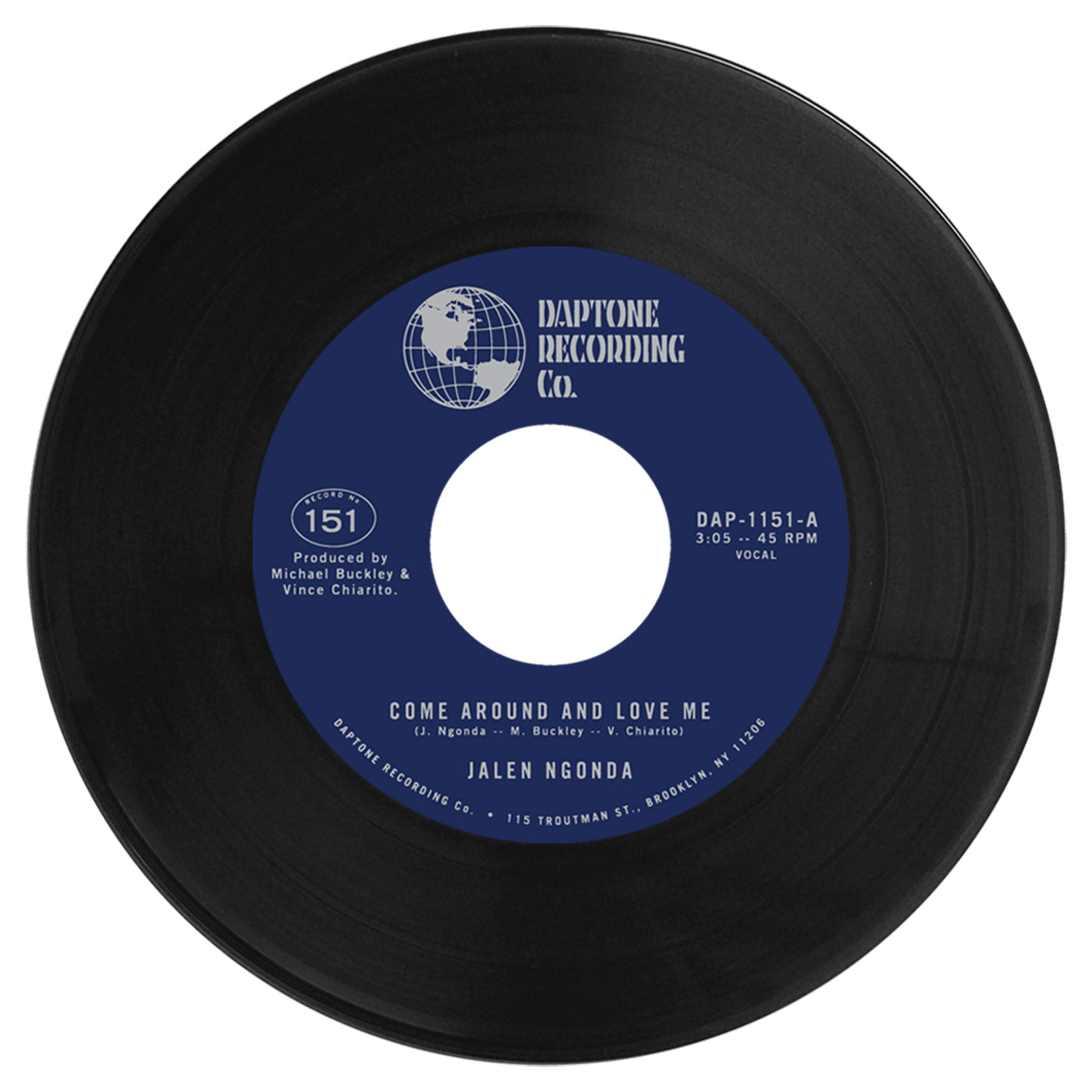Jalen Ngonda ""Come Around and Love Me" / "What Is Left To Do" 45