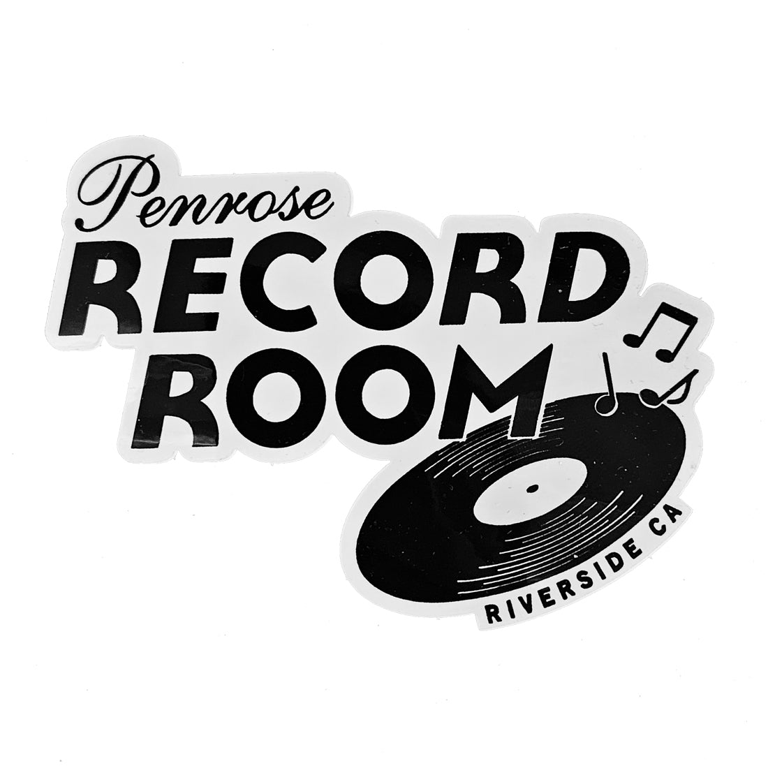 Penrose Record Room Logo Sticker