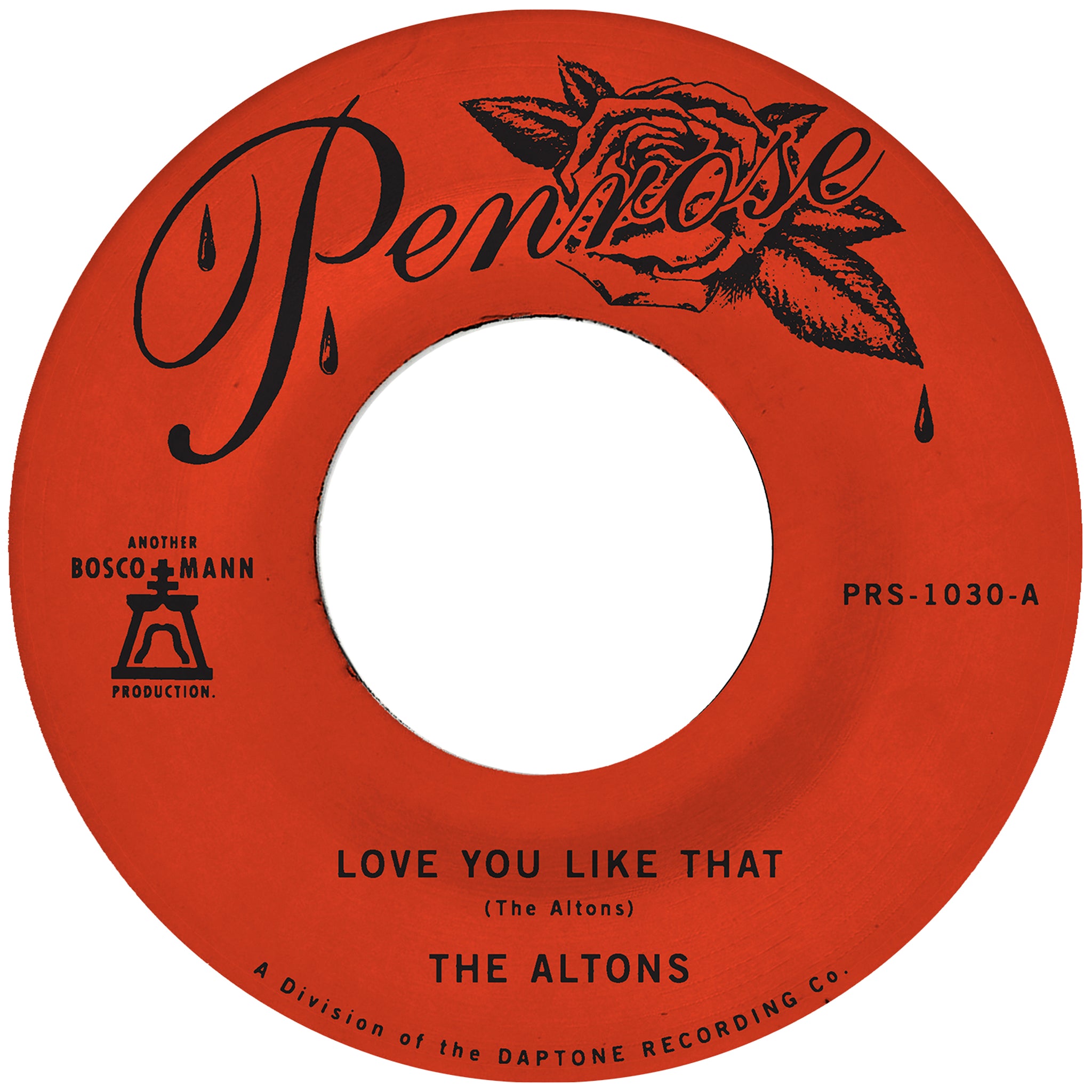 The Altons "Love You Like That" 45