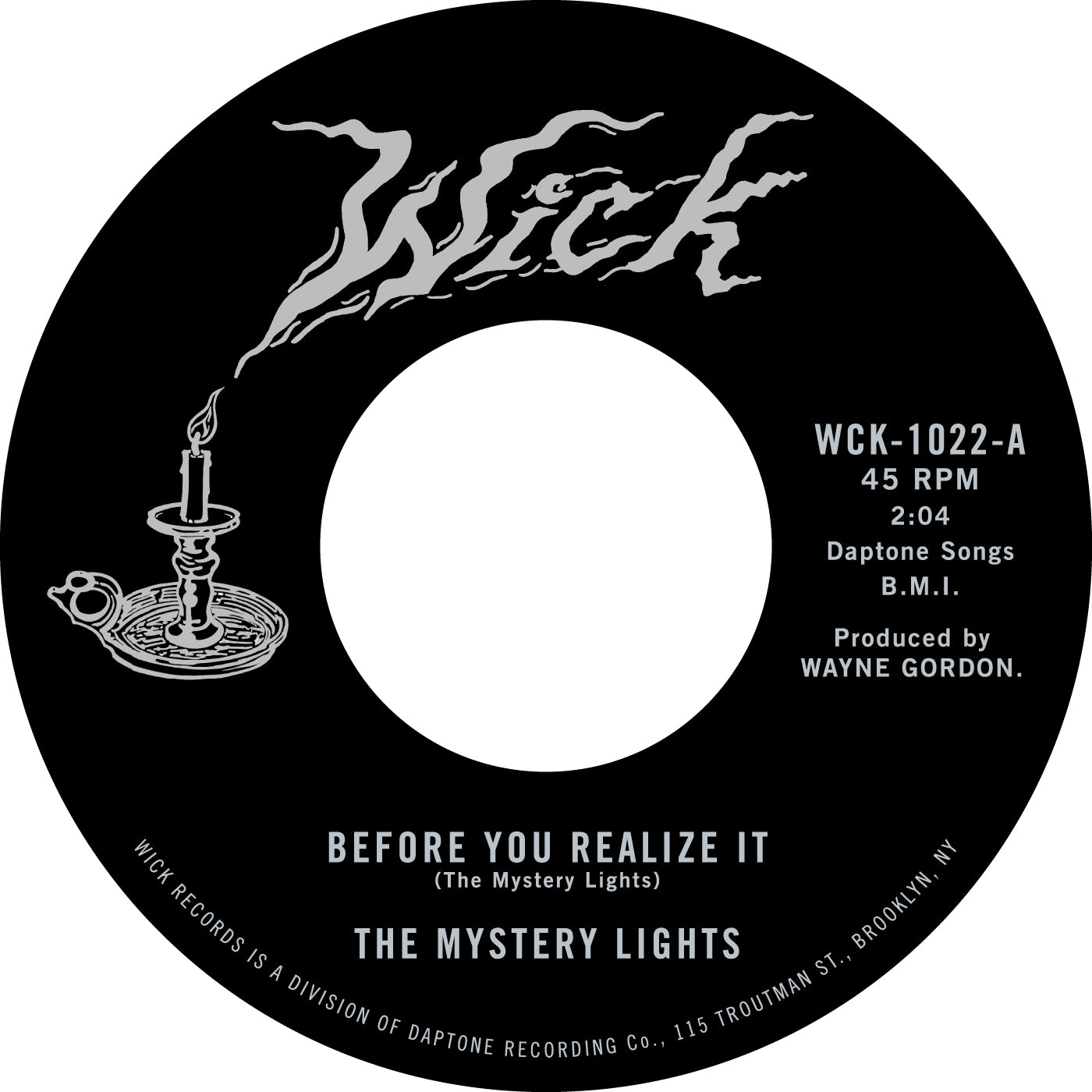 The Mystery Lights "Before You Realize It" 45