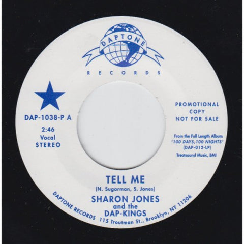 Sharon Jones & the Dap-Kings - "Tell Me (Stereo & Mono)"