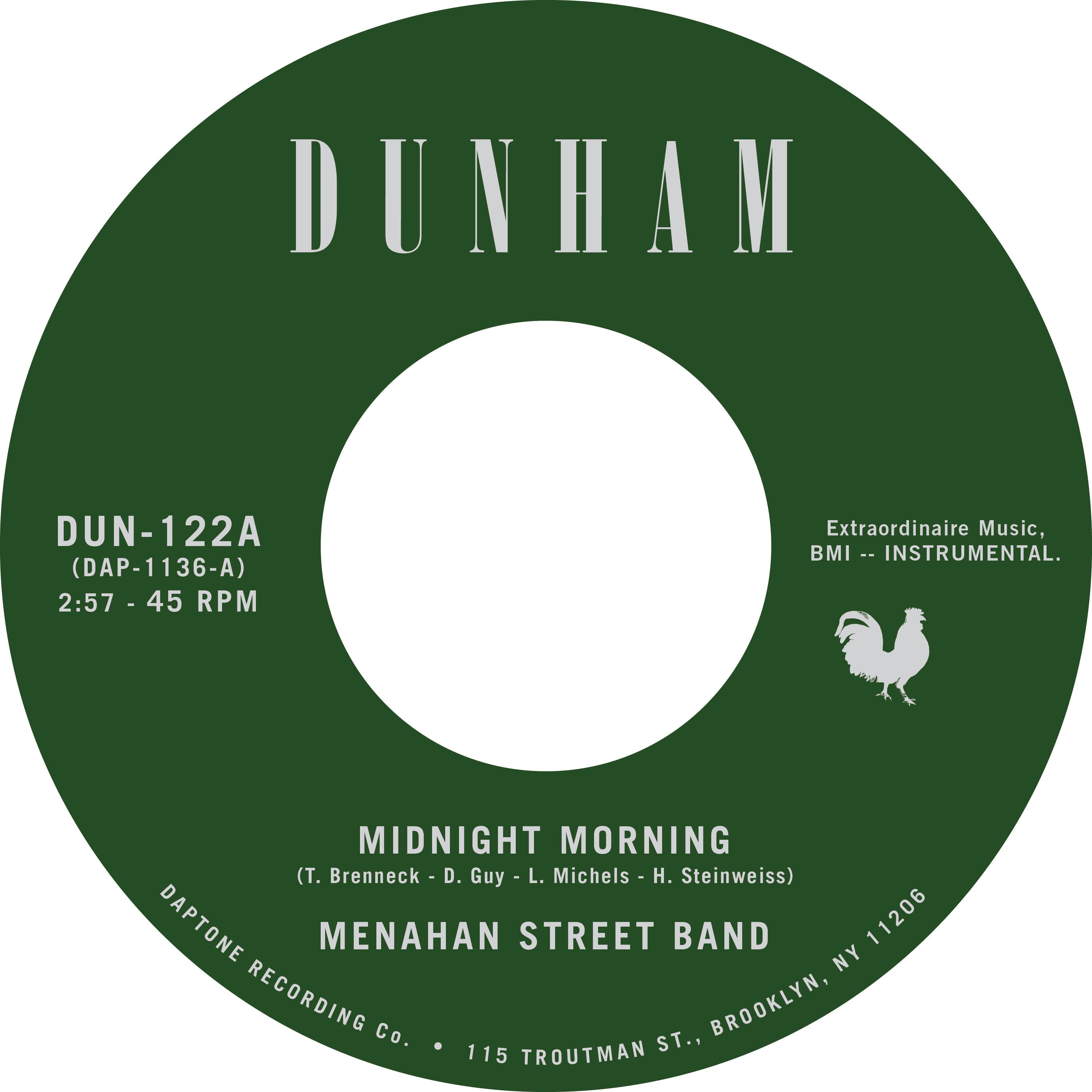 Menahan Street Band 45RPM レコード 7inch Menahan Street Band - Exciting Sounds of – daptonerecords