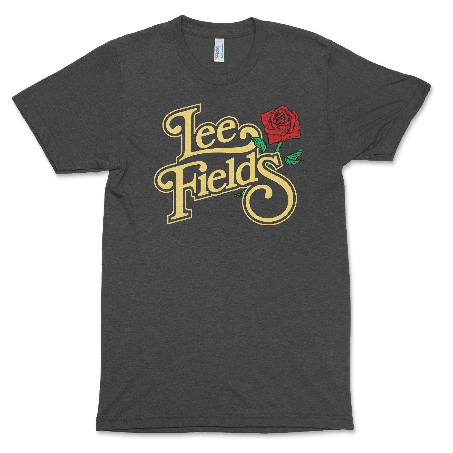 Lee Fields Rose T-shirt (Dark Grey)