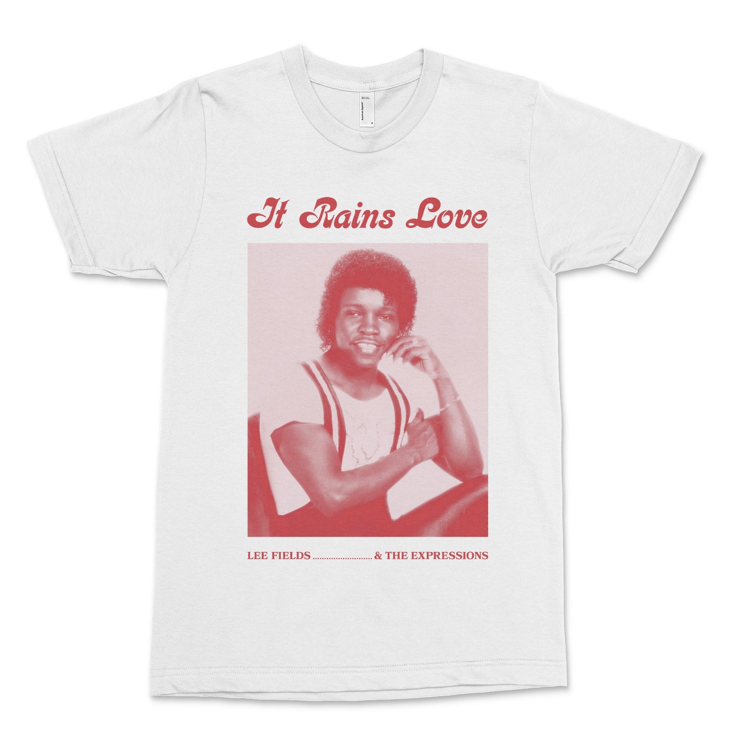 Lee Fields - It Rains Love T-shirt (White)