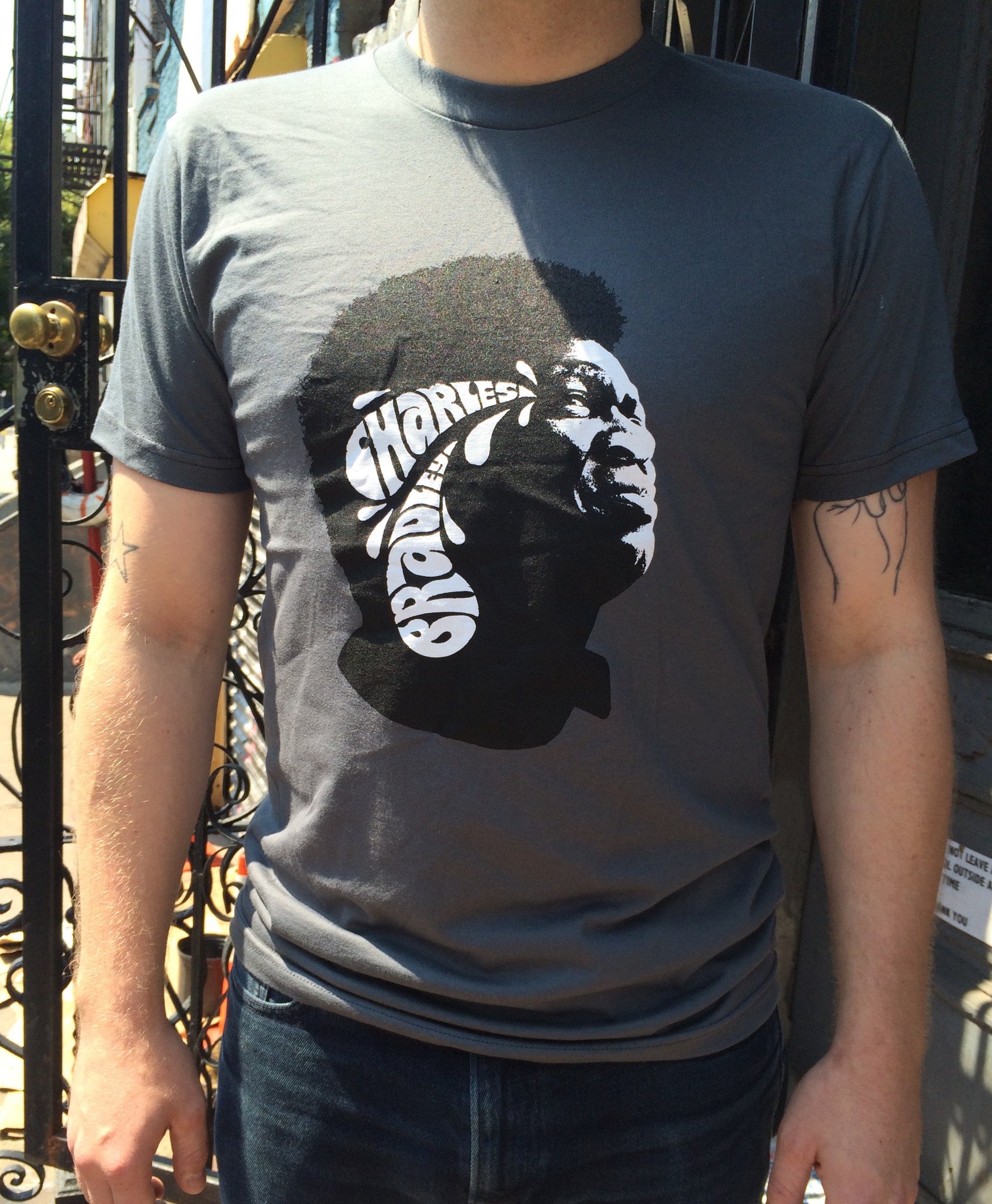 Charles Bradley Teardrop T-shirt – daptonerecords
