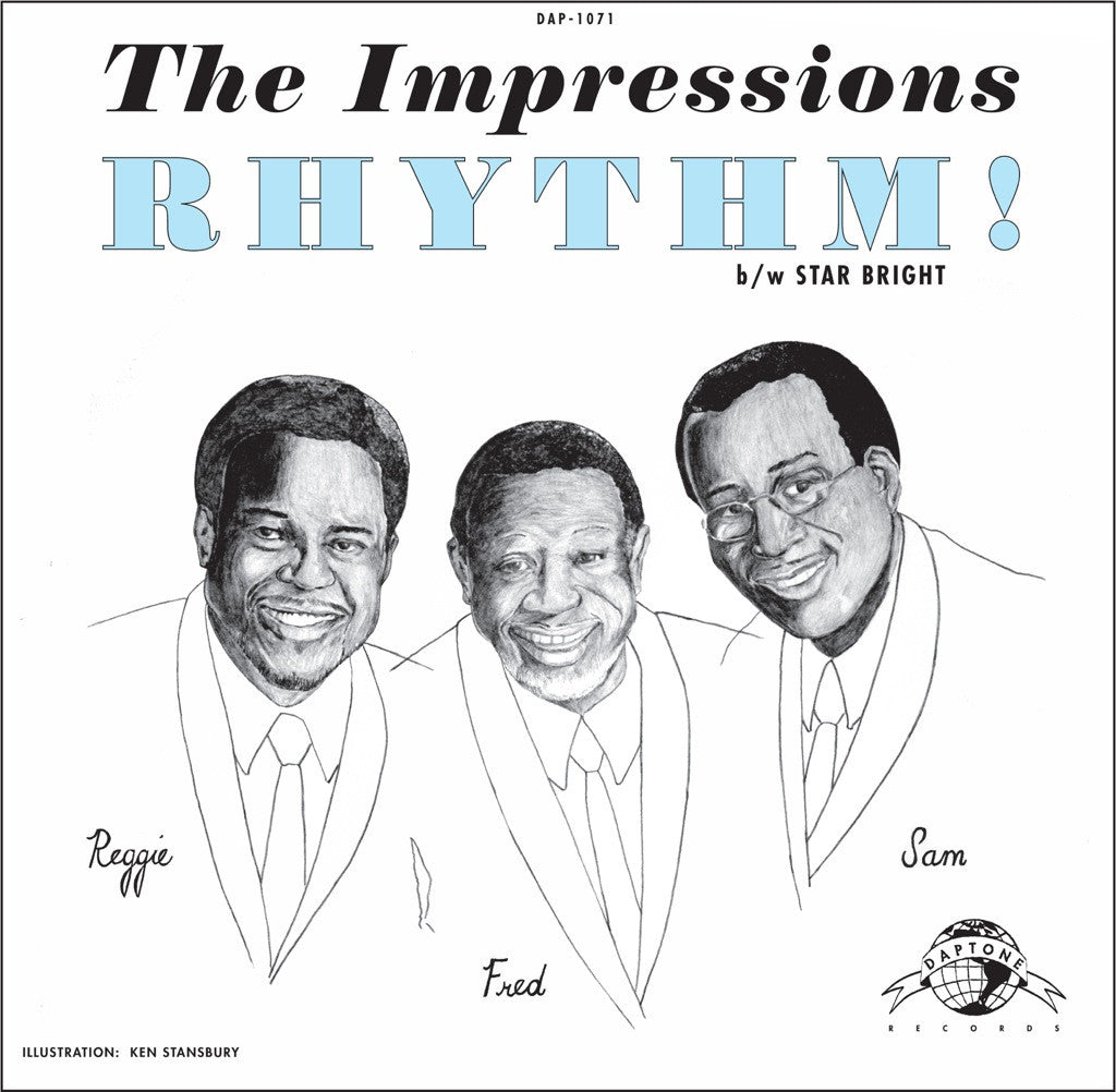 The Impressions - "Rhythm! / Star Bright" - daptonerecords