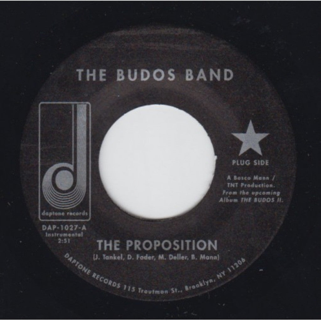 The Budos Band - "The Proposition / Ghost Walk" - daptonerecords