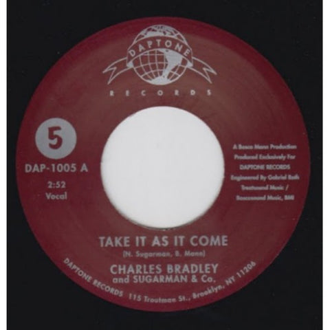 Charles Bradley and Sugarman & Co. - "Take It As It Come Pt. 1 & 2"