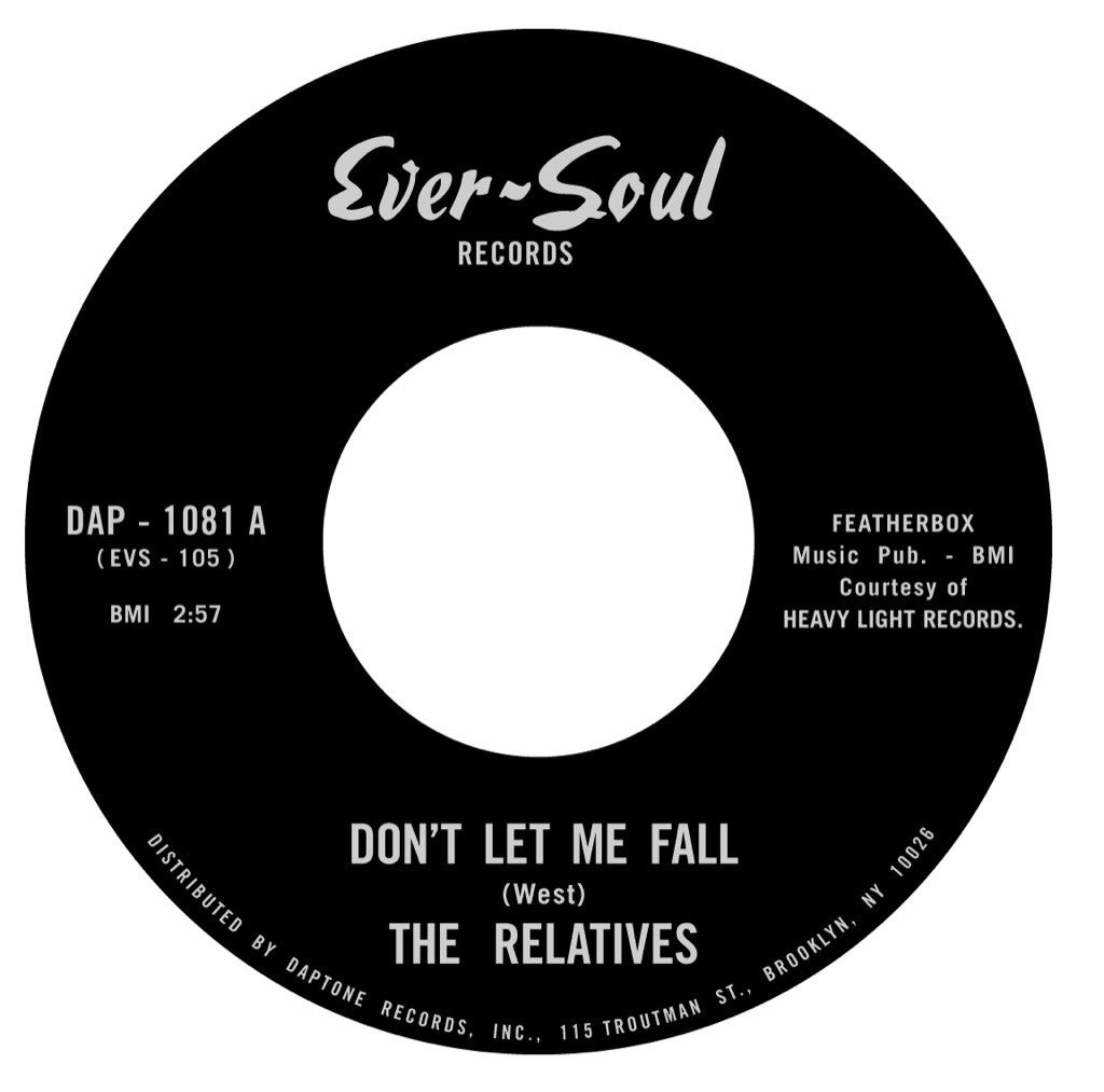 The Relatives - "Don't Let Me Fall / Leave Something Worthwhile" - daptonerecords