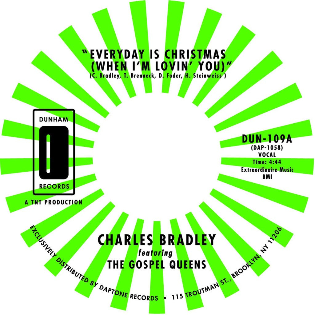 Charles Bradley - "Every Day Is Christmas / Mary's Baby" - daptonerecords