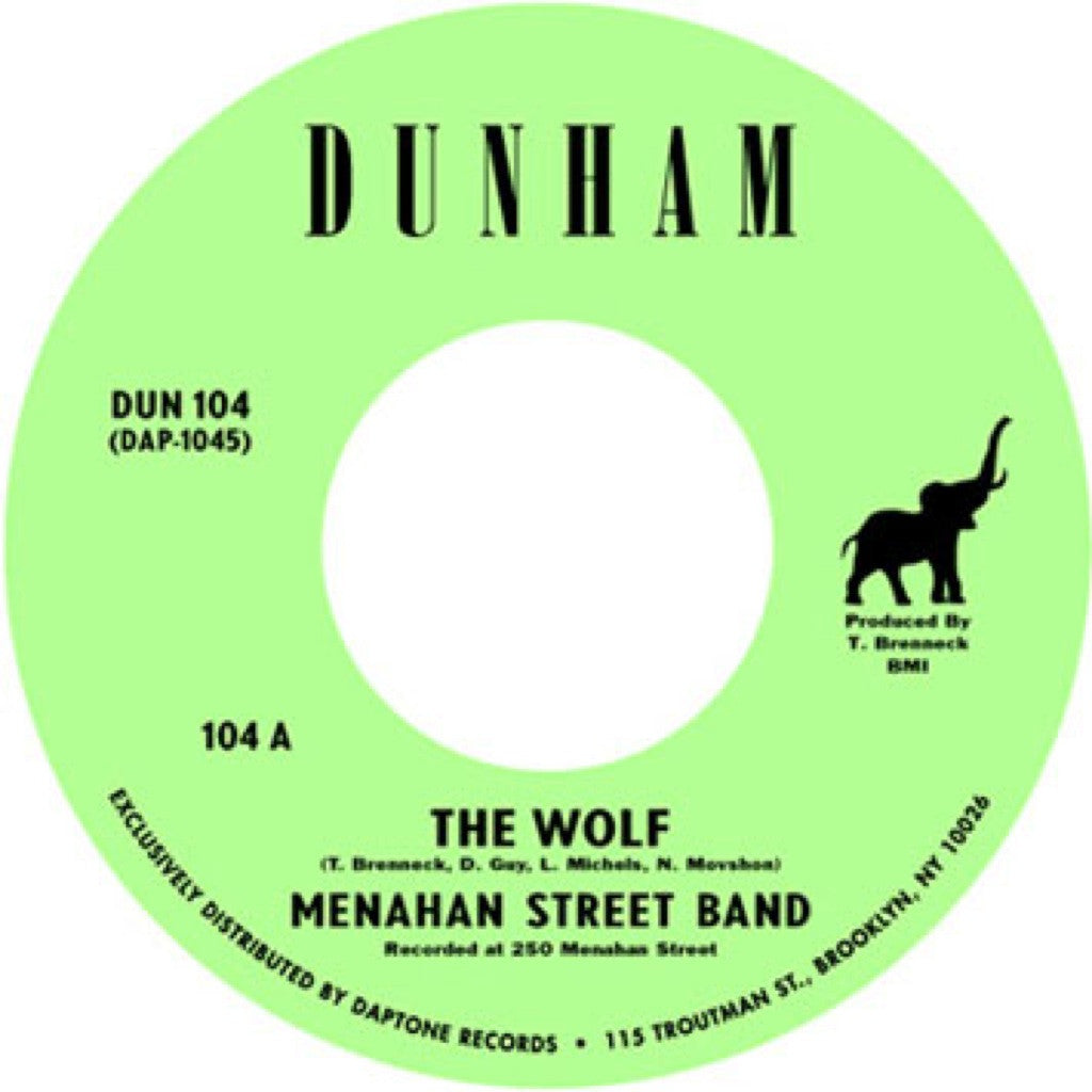 Menahan Street Band - "The Wolf / Bushwick Lullaby" - daptonerecords