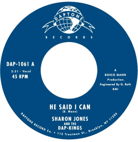 Sharon Jones & the Dap-Kings - "He Said I Can / It Hurts To Be Alone"
