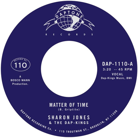 Sharon Jones & the Dap-Kings - Matter of Time / When I Saw Your Face