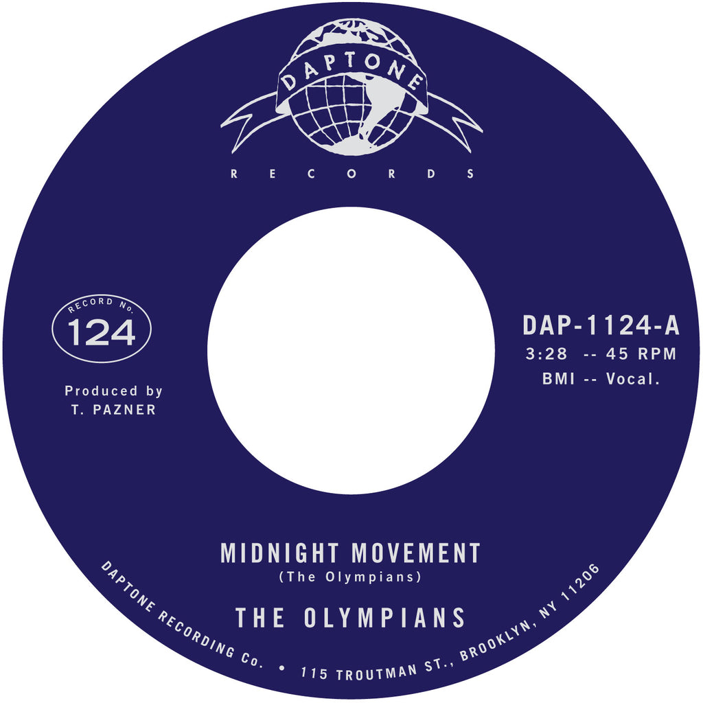 The Olympians - "Midnight Movement" 45