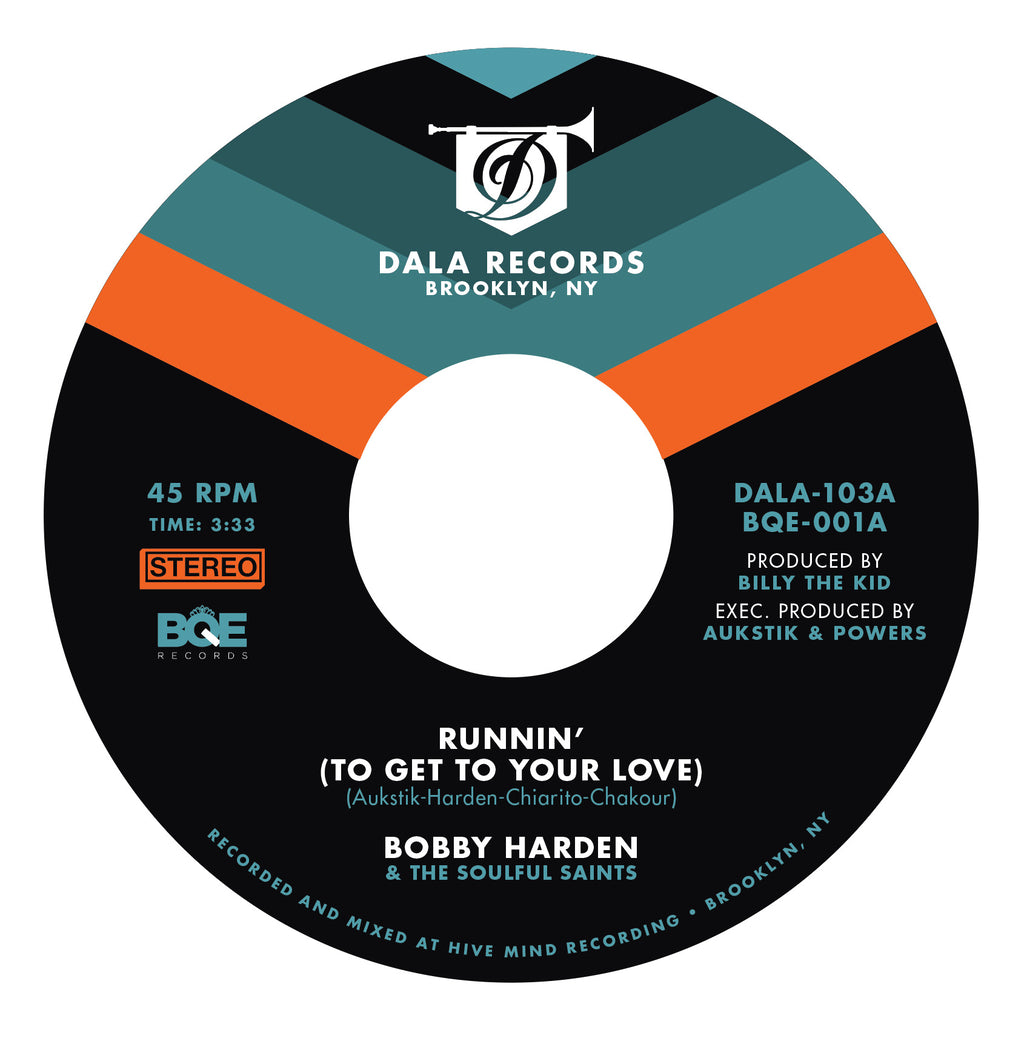 Bobby Harden "Runnin' (To Get to Your Love)" 45