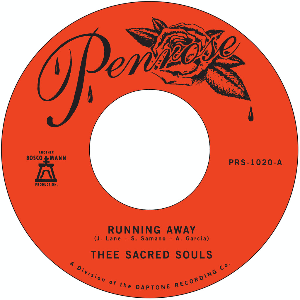 Thee Sacred Souls "Running Away" 45