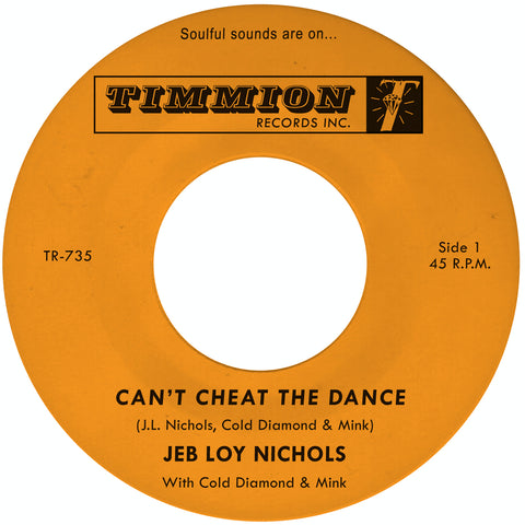 Jeb Loy "Can’t Cheat The Dance" 45